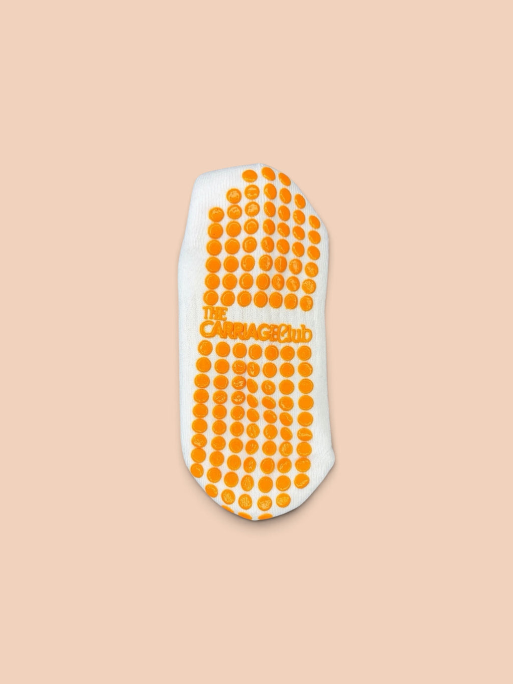 Orange Tiger Grip Socks